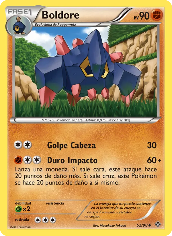 Boldore Fuerzas Emergentes 52/98