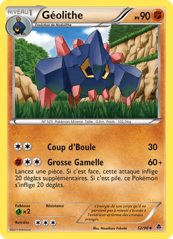 Géolithe Pouvoirs Émergents 52/98