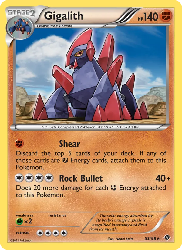 Gigalith Emerging Powers 53/98