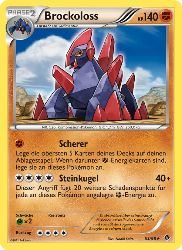 Brockoloss Aufstreben der Mächtigen 53/98
