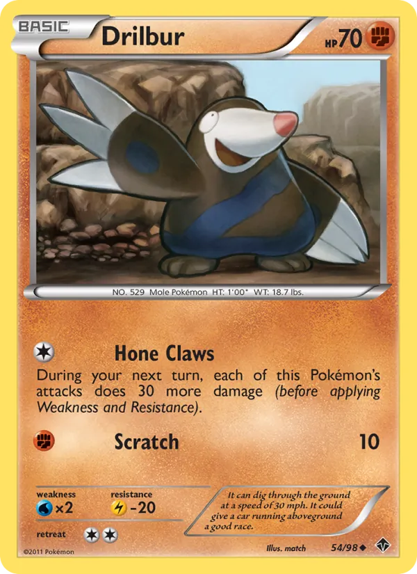 Drilbur Emerging Powers 54/98