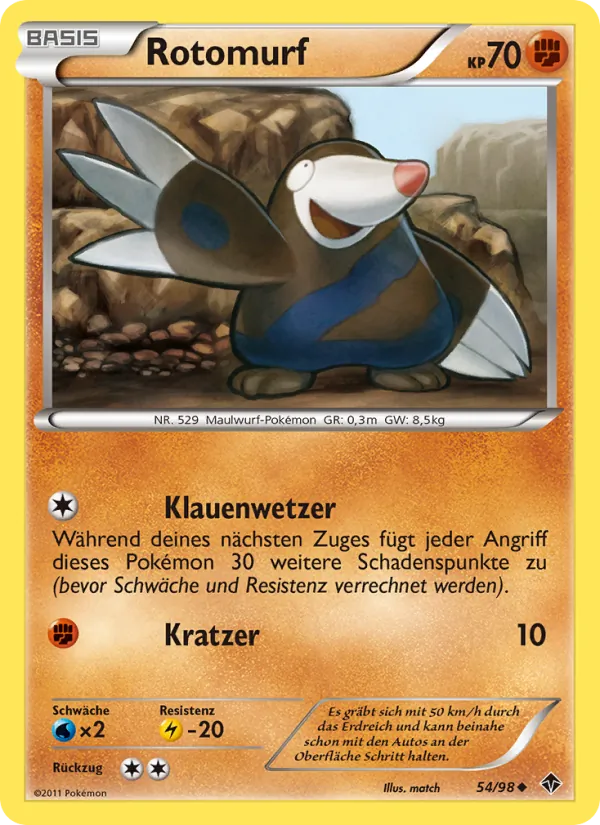 Rotomurf Aufstreben der Mächtigen 54/98