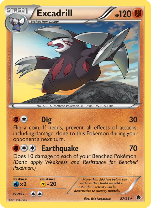 Excadrill Emerging Powers 57/98