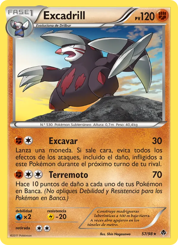 Excadrill Fuerzas Emergentes 57/98