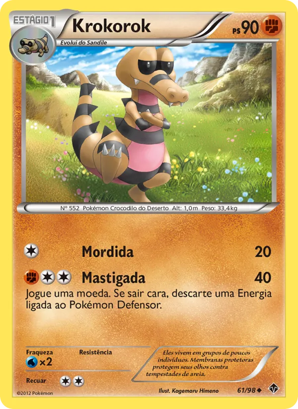 Krokorok Poderes Emergentes 61/98