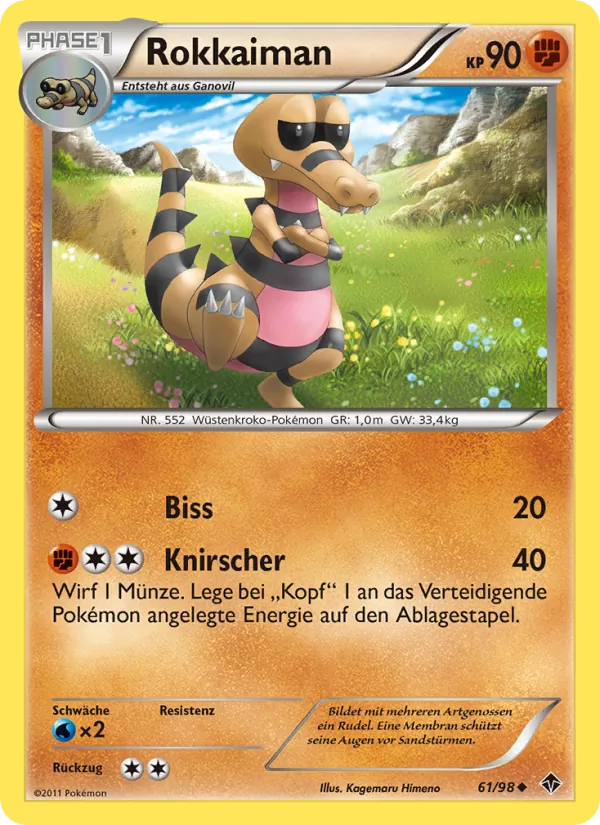 Rokkaiman Aufstreben der Mächtigen 61/98