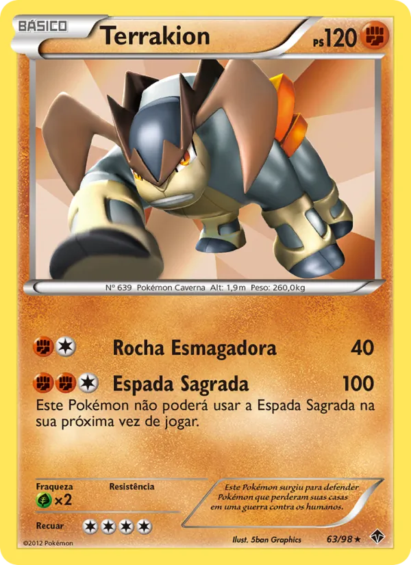 Terrakion Poderes Emergentes 63/98