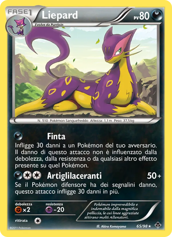 Liepard Nuove Forze 65/98