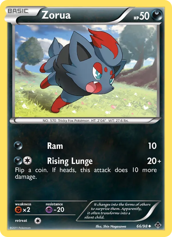 Zorua Emerging Powers 66/98