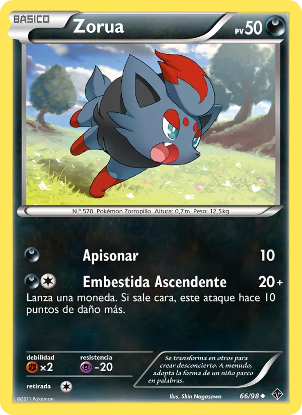 Zorua Fuerzas Emergentes 66/98