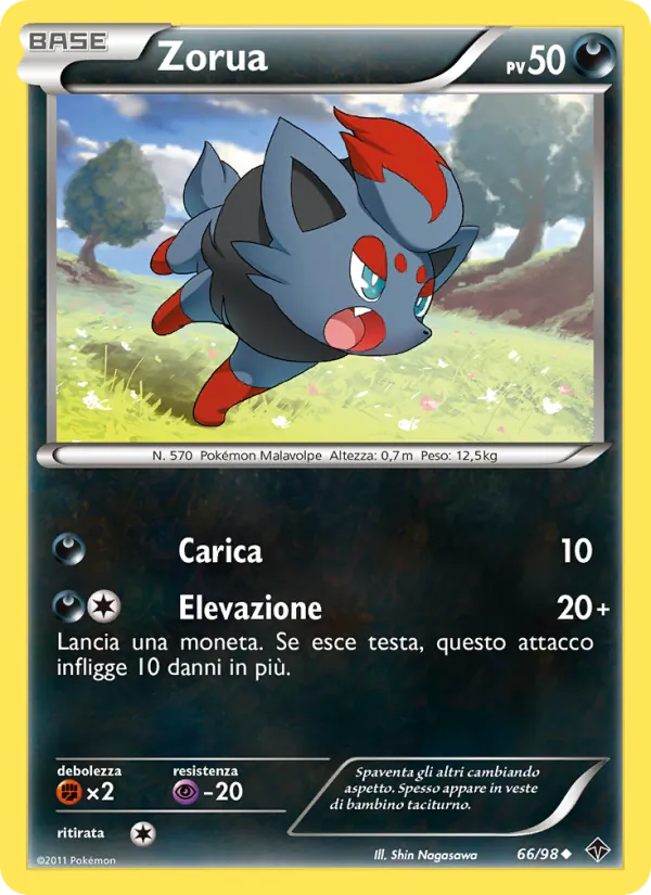 Zorua Nuove Forze 66/98