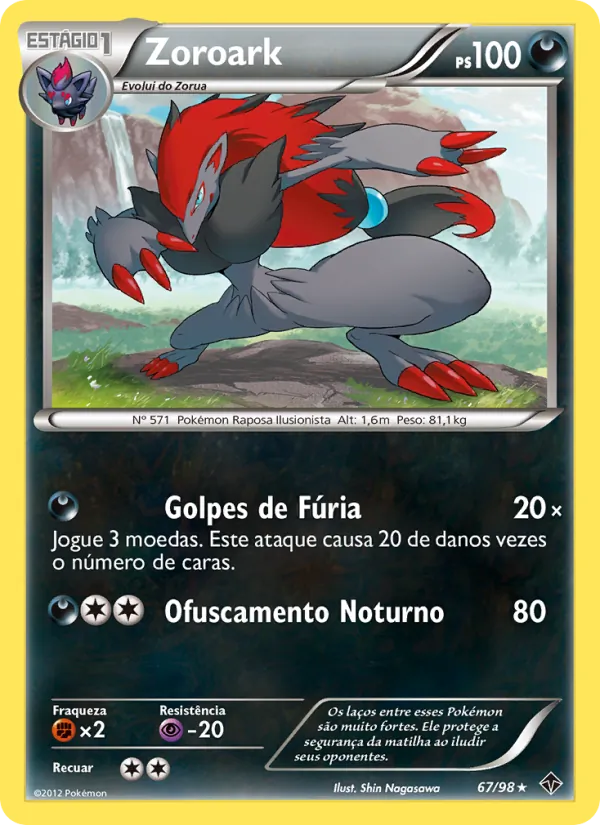 Zoroark Poderes Emergentes 67/98