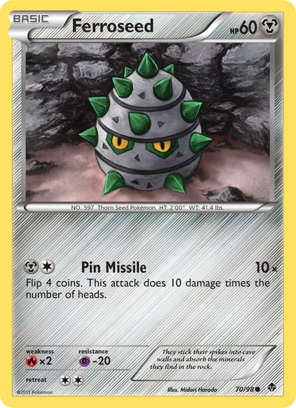 Ferroseed Emerging Powers 70/98