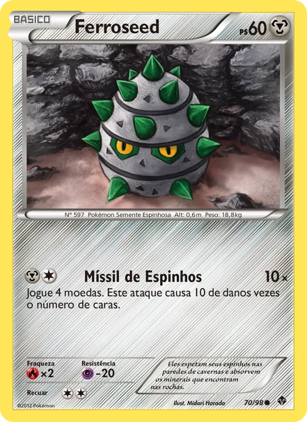 Ferroseed Poderes Emergentes 70/98