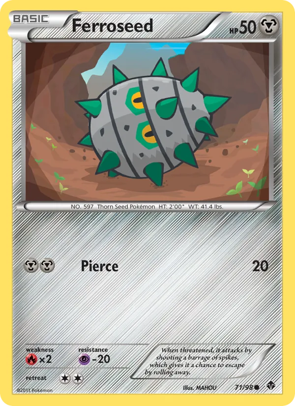 Ferroseed Emerging Powers 71/98
