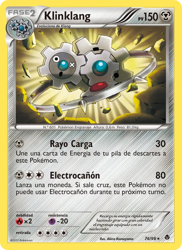 Klinklang Fuerzas Emergentes 76/98