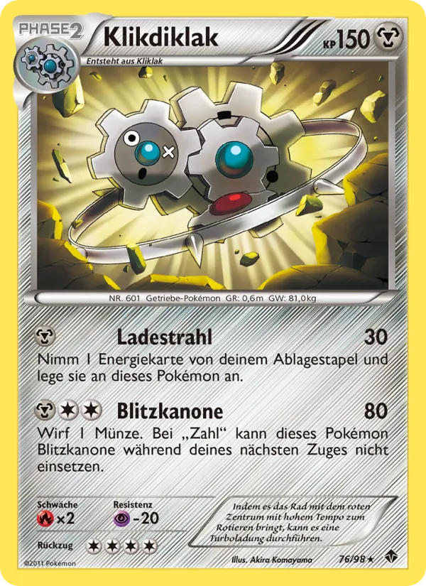 Klikdiklak Aufstreben der Mächtigen 76/98