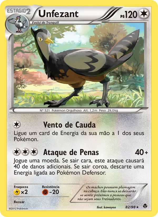 Unfezant Poderes Emergentes 82/98
