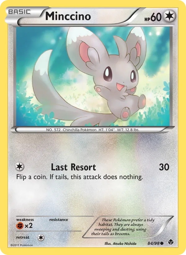 Minccino Emerging Powers 84/98