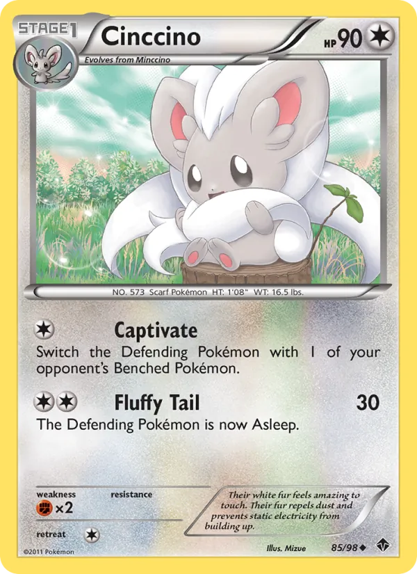 Cinccino Emerging Powers 85/98