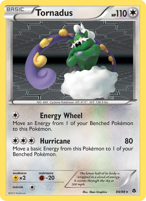 Tornadus Emerging Powers 89/98