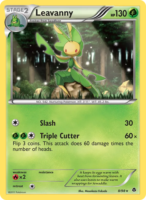 Leavanny Emerging Powers 8/98
