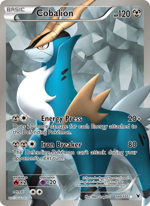 Cobalion Noble Victories 100/101