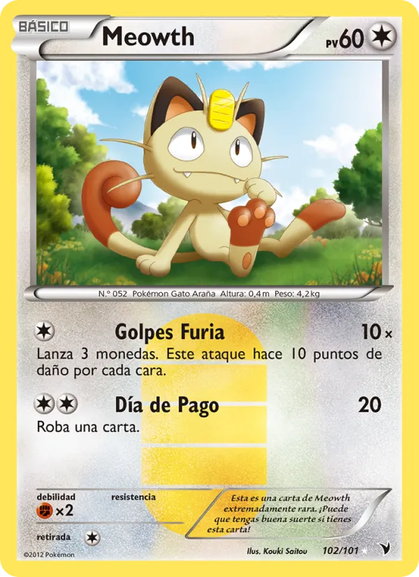 Meowth Nobles Victorias 102/101