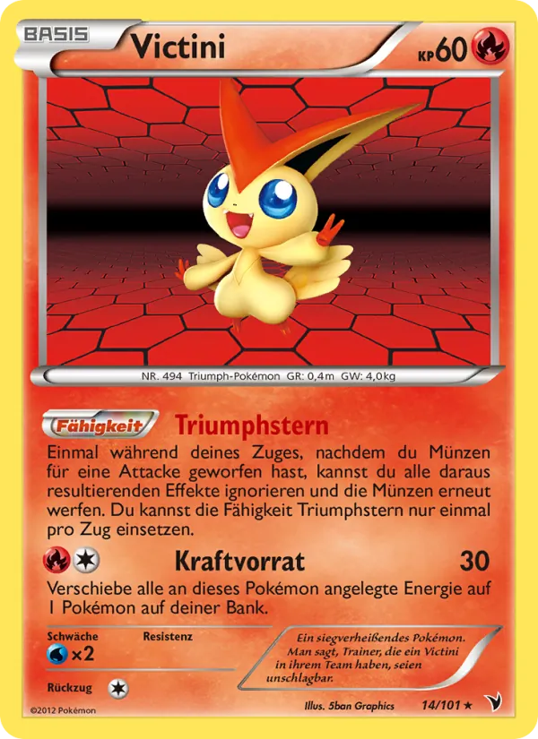 Victini Königliche Siege 14/101