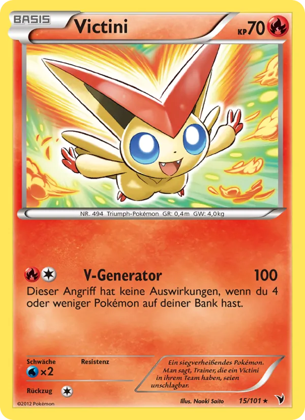 Victini Königliche Siege 15/101