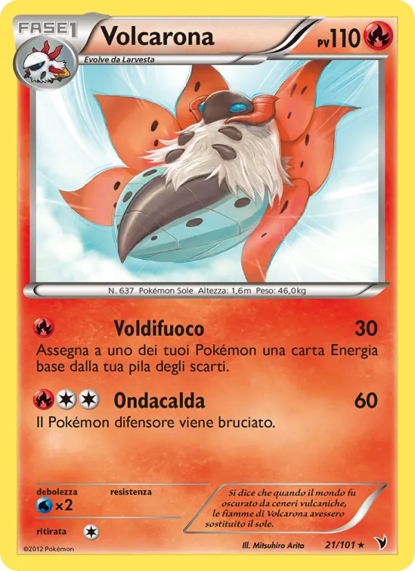 Volcarona Vittorie Regali 21/101