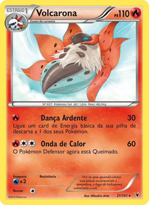 Volcarona Vitórias Nobres 21/101