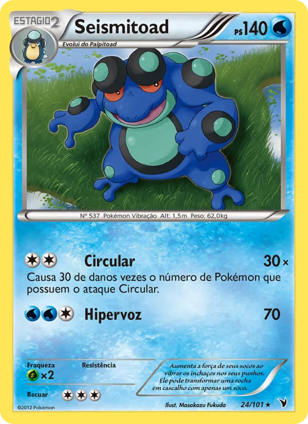 Seismitoad Vitórias Nobres 24/101