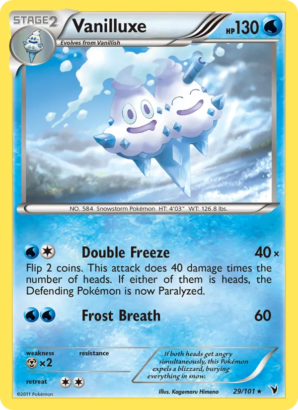 Vanilluxe Noble Victories 29/101