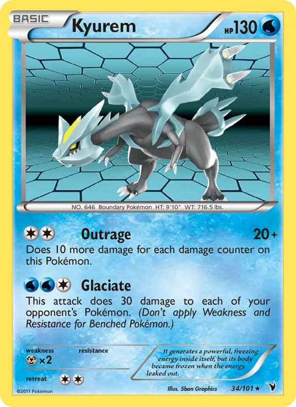 Kyurem Noble Victories 34/101