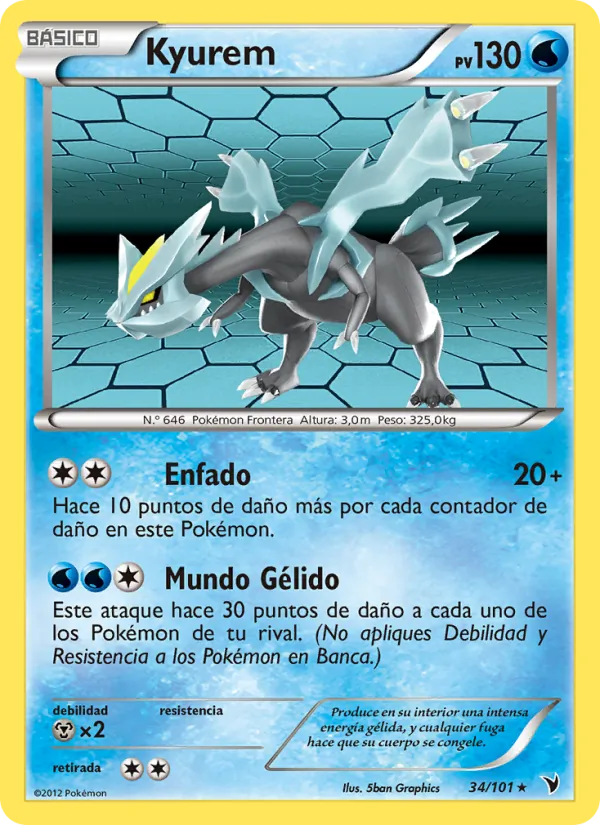 Kyurem Nobles Victorias 34/101