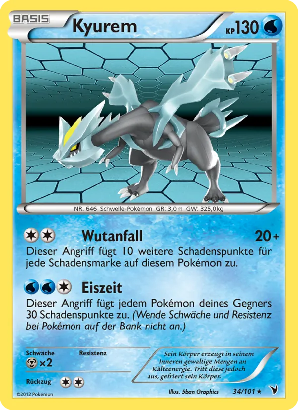 Kyurem Königliche Siege 34/101