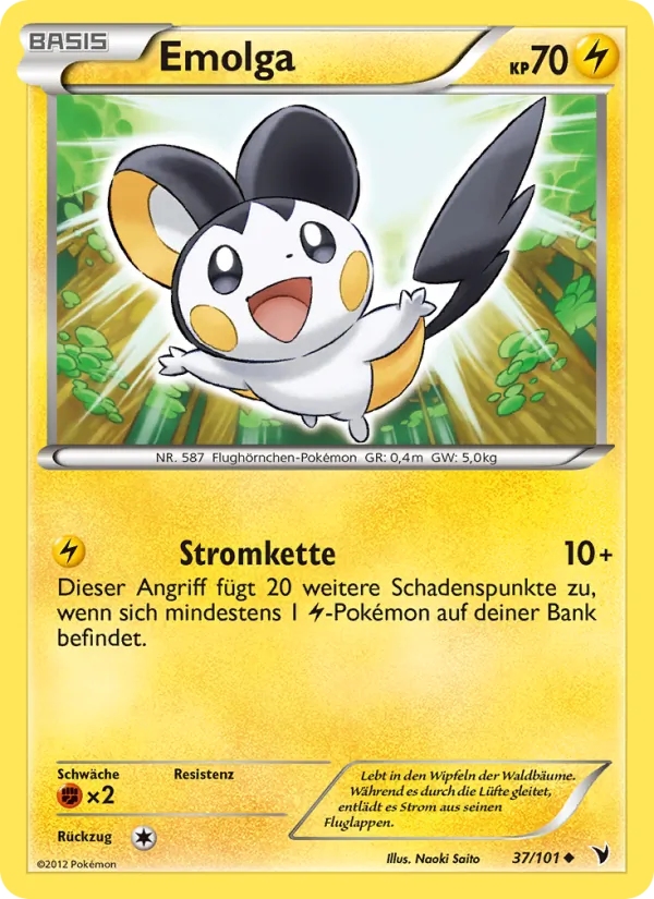 Emolga Königliche Siege 37/101