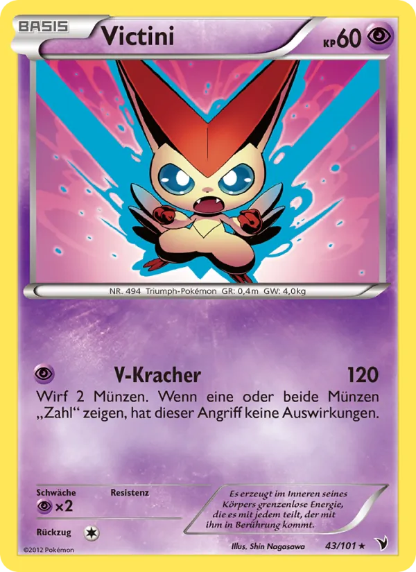 Victini Königliche Siege 43/101