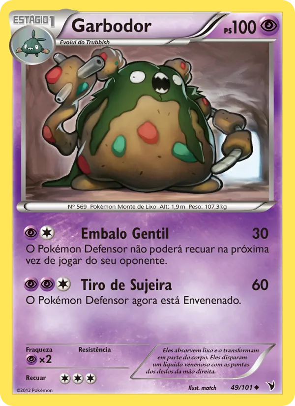 Garbodor Vitórias Nobres 49/101