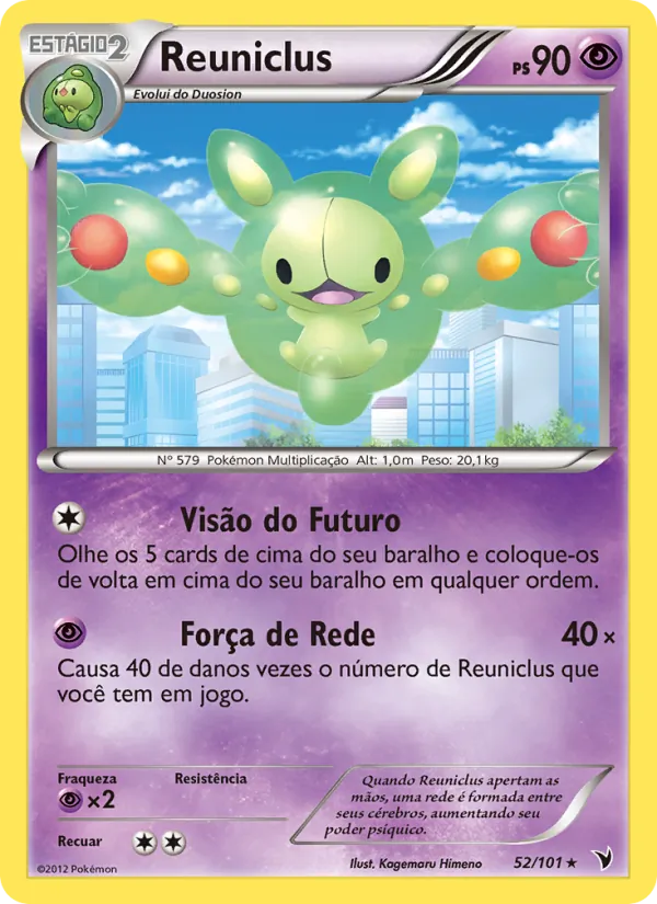Reuniclus Vitórias Nobres 52/101