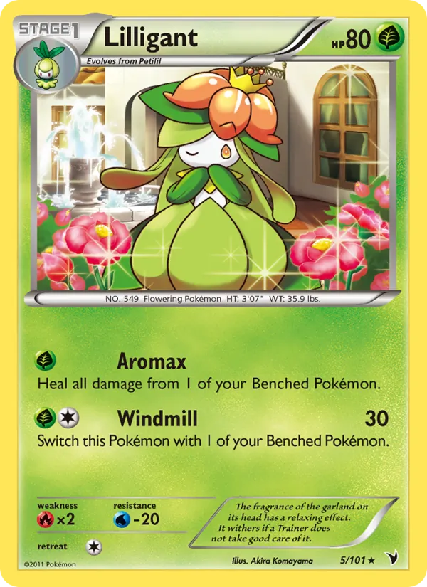 Lilligant Noble Victories 5/101