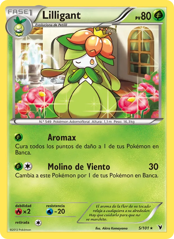 Lilligant Nobles Victorias 5/101