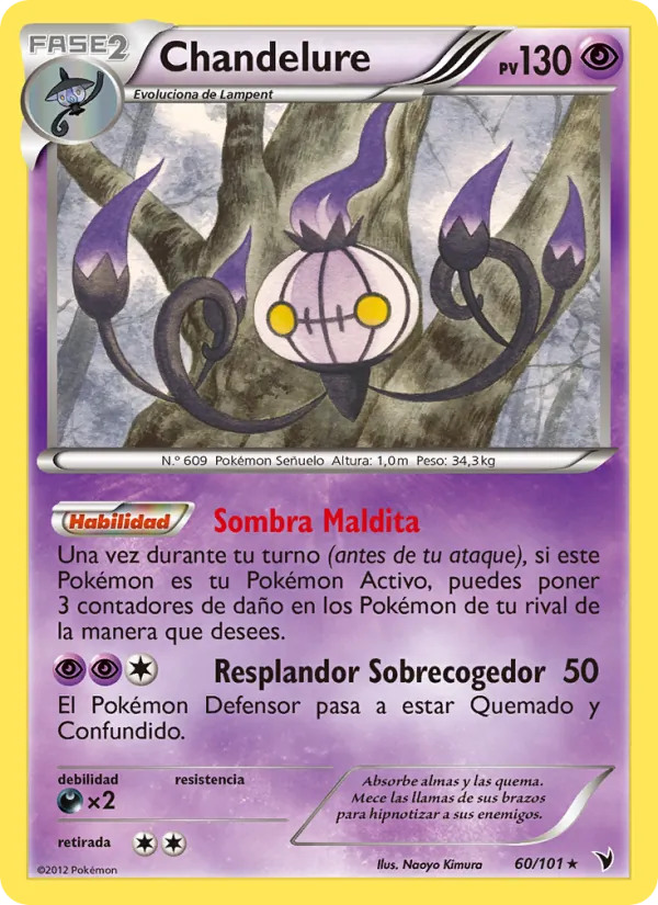 Chandelure Nobles Victorias 60/101