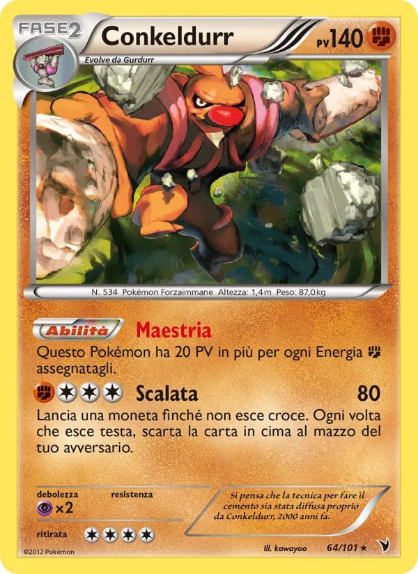Conkeldurr Vittorie Regali 64/101