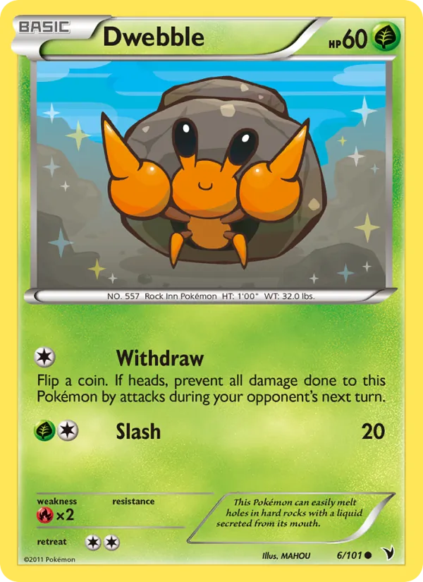 Dwebble Noble Victories 6/101
