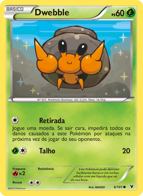Dwebble Vitórias Nobres 6/101