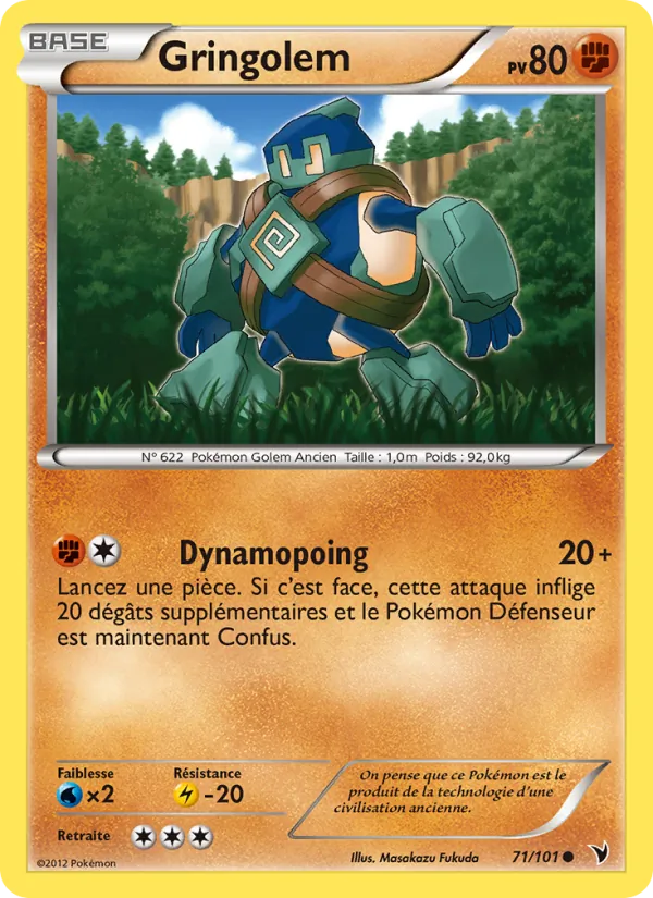 Gringolem Nobles Victoires 71/101