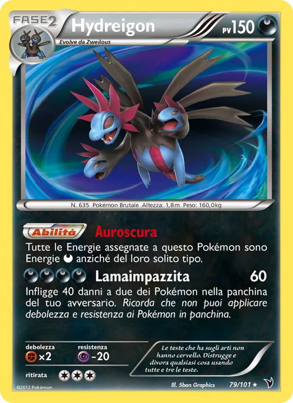 Hydreigon Vittorie Regali 79/101