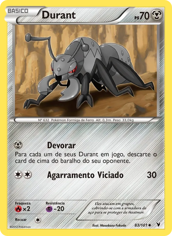 Durant Vitórias Nobres 83/101